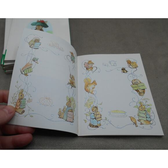 Vintage Beatrix Potter 6 Mini Book Collection BP Gas Promo 1990 Peter Rabbit - Picture 5 of 16